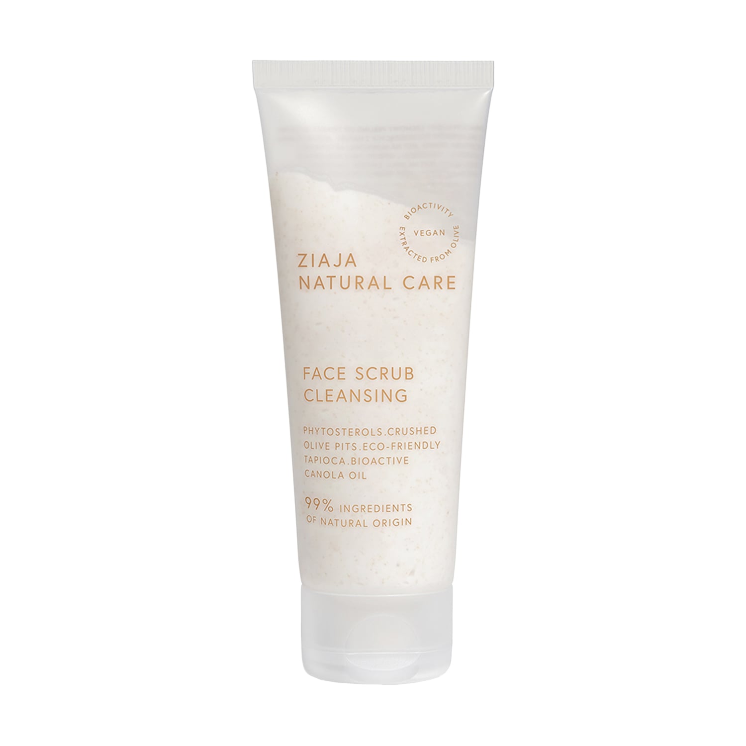 Кремовий скраб для обличчя Ziaja Natural Care, 70 мл